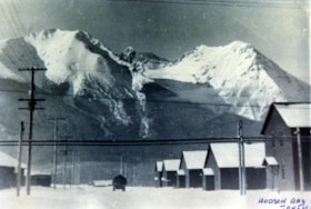 Hudson Bay Mountain and glacier from RCAF fire hall. (Images are provided for educational and research purposes only. Other use requires permission, please contact the Museum.) thumbnail