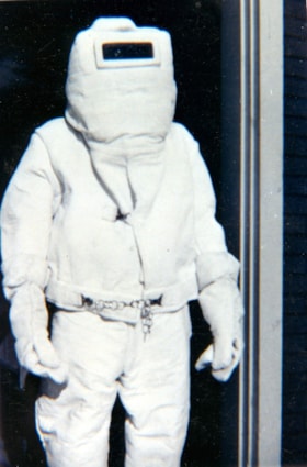 Asbestos fire suit. (Images are provided for educational and research purposes only. Other use requires permission, please contact the Museum.) thumbnail