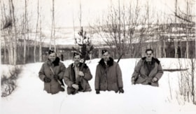 Airforce personnel in the snow. (Images are provided for educational and research purposes only. Other use requires permission, please contact the Museum.) thumbnail