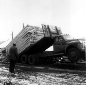 Houston Transfer truck accident. (Images are provided for educational and research purposes only. Other use requires permission, please contact the Museum.) thumbnail