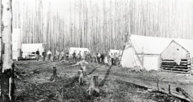 First stores set up in Smithers. (Images are provided for educational and research purposes only. Other use requires permission, please contact the Museum.) thumbnail