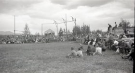Crowd watching a baseball game. (Images are provided for educational and research purposes only. Other use requires permission, please contact the Museum.) thumbnail