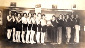 Basketball teams. (Images are provided for educational and research purposes only. Other use requires permission, please contact the Museum.) thumbnail