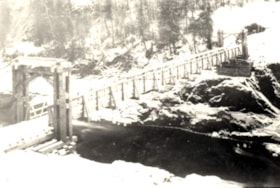 Bridge across Bulkley River. (Images are provided for educational and research purposes only. Other use requires permission, please contact the Museum.) thumbnail