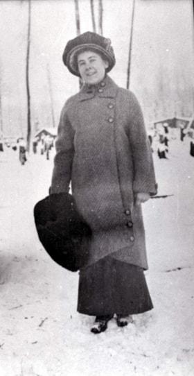 Bernice Midberry Martin at Decker Lake. (Images are provided for educational and research purposes only. Other use requires permission, please contact the Museum.) thumbnail
