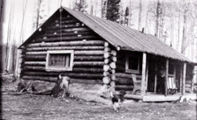 Home of Leslie and Bernice Martin at Decker Lake. (Images are provided for educational and research purposes only. Other use requires permission, please contact the Museum.) thumbnail