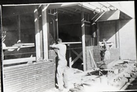 Liquor Store during the construction of Main Street, 1957. (Images are provided for educational and research purposes only. Other use requires permission, please contact the Museum.) thumbnail