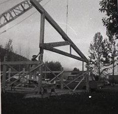 Civic Centre construction. (Images are provided for educational and research purposes only. Other use requires permission, please contact the Museum.) thumbnail