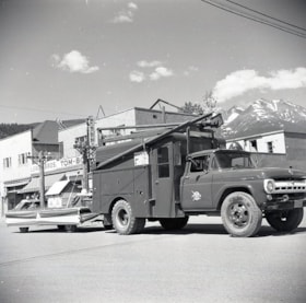 Float in centenary parade on Main street.. (Images are provided for educational and research purposes only. Other use requires permission, please contact the Museum.) thumbnail