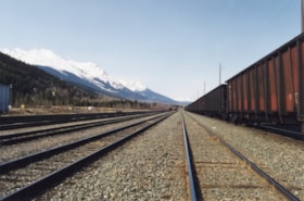 CN Railway Tracks through Smithers. (Images are provided for educational and research purposes only. Other use requires permission, please contact the Museum.) thumbnail