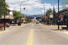 Corner of Main Street and Second Avenue, Smithers, B.C.. (Images are provided for educational and research purposes only. Other use requires permission, please contact the Museum.) thumbnail
