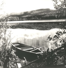 Row boat at Seymour Lake. (Images are provided for educational and research purposes only. Other use requires permission, please contact the Museum.) thumbnail