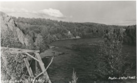 Bulkley River at Telkwa, B.C.. (Images are provided for educational and research purposes only. Other use requires permission, please contact the Museum.) thumbnail
