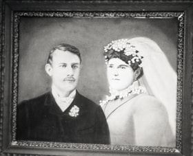 Wedding portrait of Fred and Ann Heal. (Images are provided for educational and research purposes only. Other use requires permission, please contact the Museum.) thumbnail