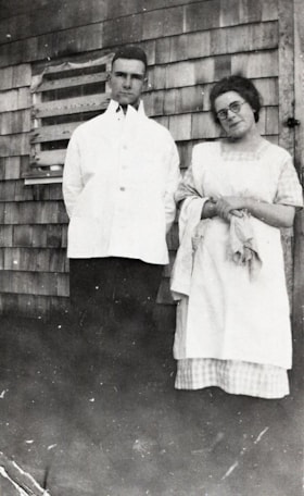 Art Dickson and Irma Bannister. (Images are provided for educational and research purposes only. Other use requires permission, please contact the Museum.) thumbnail