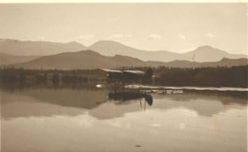 First plane to land on Lake Kathlyn, B.C.. (Images are provided for educational and research purposes only. Other use requires permission, please contact the Museum.) thumbnail