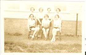 Smithers High School Girls 1933 Basketball team. (Images are provided for educational and research purposes only. Other use requires permission, please contact the Museum.) thumbnail