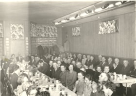 Unknown banquet celebration. (Images are provided for educational and research purposes only. Other use requires permission, please contact the Museum.) thumbnail
