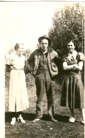 Kathleen Downey (Kerr), Pat Downey, and Margaret Mussalem. (Images are provided for educational and research purposes only. Other use requires permission, please contact the Museum.) thumbnail