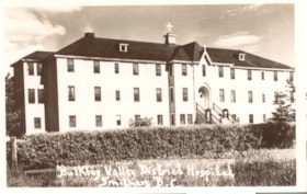 Bulkley Valley District Hospital, Smithers, B.C.. (Images are provided for educational and research purposes only. Other use requires permission, please contact the Museum.) thumbnail
