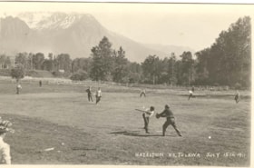 Hazelton vs Telkwa baseball game. (Images are provided for educational and research purposes only. Other use requires permission, please contact the Museum.) thumbnail