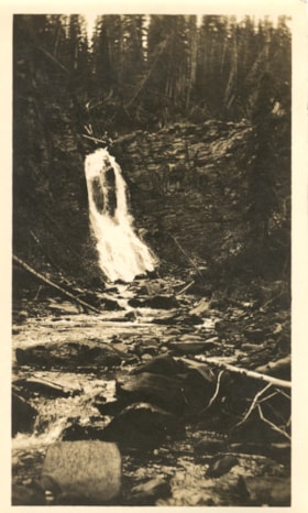 Hankin Creek Falls.. (Images are provided for educational and research purposes only. Other use requires permission, please contact the Museum.) thumbnail