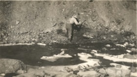 Goat Creek coal exposures. (Images are provided for educational and research purposes only. Other use requires permission, please contact the Museum.) thumbnail