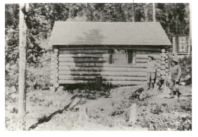 Donald Simpson's Cabin on Hudson Bay Mountain. (Images are provided for educational and research purposes only. Other use requires permission, please contact the Museum.) thumbnail