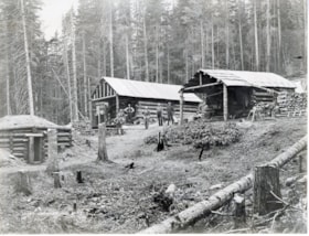 Camp at American Boy mine. (Images are provided for educational and research purposes only. Other use requires permission, please contact the Museum.) thumbnail