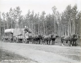 Freighting from New Hazelton BC. (Images are provided for educational and research purposes only. Other use requires permission, please contact the Museum.) thumbnail