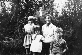 Dimock and Langston children with Helen Mehaffey. (Images are provided for educational and research purposes only. Other use requires permission, please contact the Museum.) thumbnail