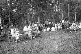 Catholic Church picnic. (Images are provided for educational and research purposes only. Other use requires permission, please contact the Museum.) thumbnail