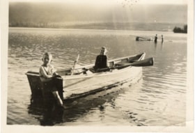 Billy Hetherington and Tommy Hetherington, Lake Kathlyn, July 1927. (Images are provided for educational and research purposes only. Other use requires permission, please contact the Museum.) thumbnail