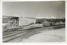 Construction at Smithers Airport, Smithers, B.C.. (Images are provided for educational and research purposes only. Other use requires permission, please contact the Museum.) thumbnail