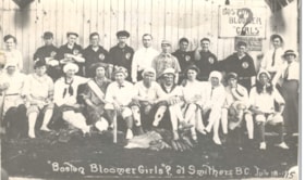 Boston Bloomer Girls baseball team. (Images are provided for educational and research purposes only. Other use requires permission, please contact the Museum.) thumbnail