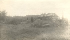 Dilapidated cabins (Harry Orm's?). (Images are provided for educational and research purposes only. Other use requires permission, please contact the Museum.) thumbnail