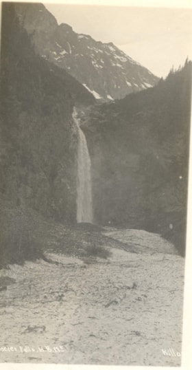Glacier Falls, Hudson Bay Mountain. (Images are provided for educational and research purposes only. Other use requires permission, please contact the Museum.) thumbnail