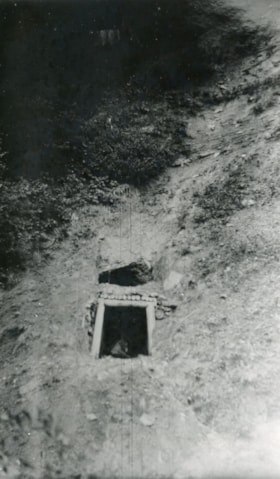 No. 5 seam portal at Coal Creek Mine. (Images are provided for educational and research purposes only. Other use requires permission, please contact the Museum.) thumbnail