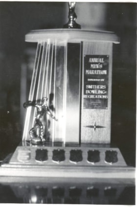Annual Men's Trophy, Smithers Bowling Association 1964. (Images are provided for educational and research purposes only. Other use requires permission, please contact the Museum.) thumbnail