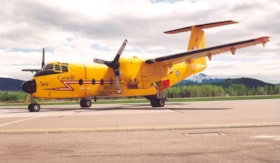 DHC CC-115 Buffalo search and rescue plane at Smithers Airport. (Images are provided for educational and research purposes only. Other use requires permission, please contact the Museum.) thumbnail