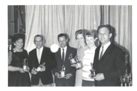 Buckaroos team with their trophies. (Images are provided for educational and research purposes only. Other use requires permission, please contact the Museum.) thumbnail