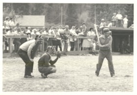 Baseball game, Smithers B.C.. (Images are provided for educational and research purposes only. Other use requires permission, please contact the Museum.) thumbnail