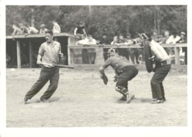 Baseball Game, Smithers B.C.. (Images are provided for educational and research purposes only. Other use requires permission, please contact the Museum.) thumbnail