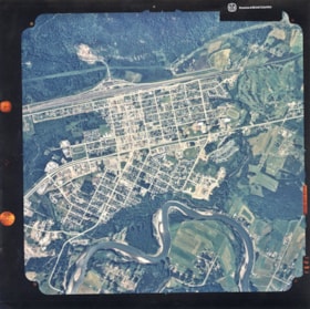 Aerial Photo of Smithers, B.C., 16000 feet AGL, July 17, 1993. (Images are provided for educational and research purposes only. Other use requires permission, please contact the Museum.) thumbnail