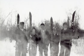Ski jumpers and friends, Smithers, 1937. (Images are provided for educational and research purposes only. Other use requires permission, please contact the Museum.) thumbnail