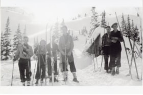At Shufer Cabin, Easter, 1938. (Images are provided for educational and research purposes only. Other use requires permission, please contact the Museum.) thumbnail