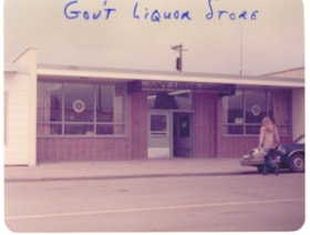 Government Liquor Store, Main Street, Smithers, B.C.. (Images are provided for educational and research purposes only. Other use requires permission, please contact the Museum.) thumbnail