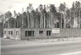 Climax Molybdenam Office and Warehouse. Hwy 16.. (Images are provided for educational and research purposes only. Other use requires permission, please contact the Museum.) thumbnail