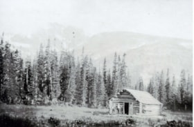 Babine Cabin built near the Silver King. (Images are provided for educational and research purposes only. Other use requires permission, please contact the Museum.) thumbnail