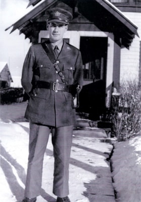 Albert William (Bill) Vinson, November 1, 1946-August 31,1948, Game Warden, Smithers, BC,. (Images are provided for educational and research purposes only. Other use requires permission, please contact the Museum.) thumbnail